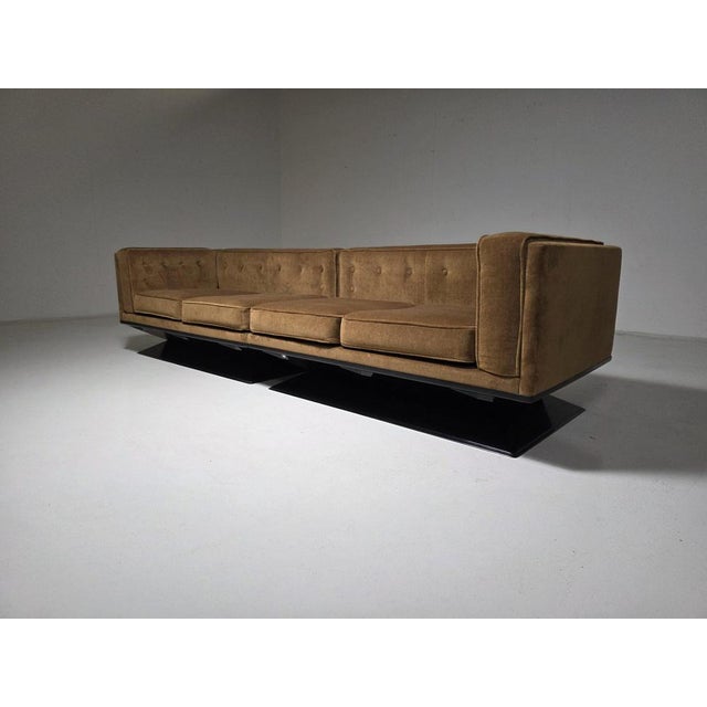 Sofa by Luigi Pellegrin for MIM Roma, 1960s, Set of 2 For Sale - Image 3 of 11