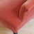 Antique Velvet Armchair with Turned Legs on Casters, 1880s For Sale - Image 4 of 14