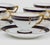 Art Deco 1930s Art Deco Rosenthal Porcelain Demitasse Cups & Saucers Set for 12 For Sale - Image 3 of 12
