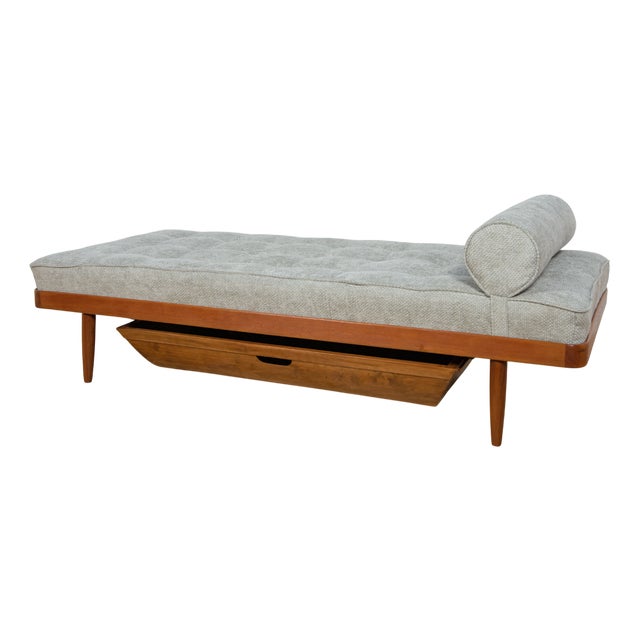 Mid-Century Teak Daybed from Horsens Møbelfabrik, Denmark, 1950s For Sale