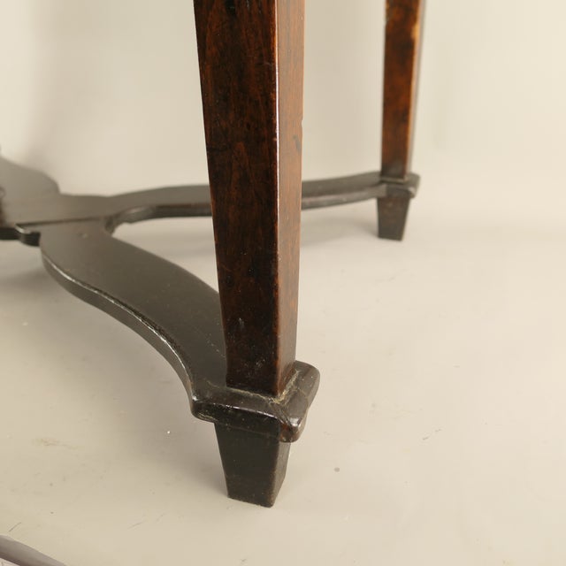 19th Century South Tyrolean Alpine Style Joggeltisch Table with Oak Top For Sale - Image 11 of 16