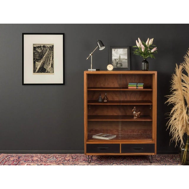 Mid-Century Modern Manfred Beelke, Potsdamer Strasse Elevated Railroad, Black and White Linocut on Paper, Framed For Sale - Image 3 of 9