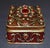 Victorian Vintage Two's Company Jeweled Enamel Trinket Box Burgundy Red Victorian Ornate For Sale - Image 3 of 16