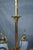 Antique Victorian Hubbell Opalescent Swirl Glass 4 Light Pendant Chandelier 38" For Sale - Image 6 of 14