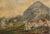 Oil on panel, Mountain Landscape, Carlo Aimetti, 20th century Painter born in Bisuschio (Varese) on September 20, 1901. A...