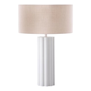 Latur Cream Table Lamp For Sale