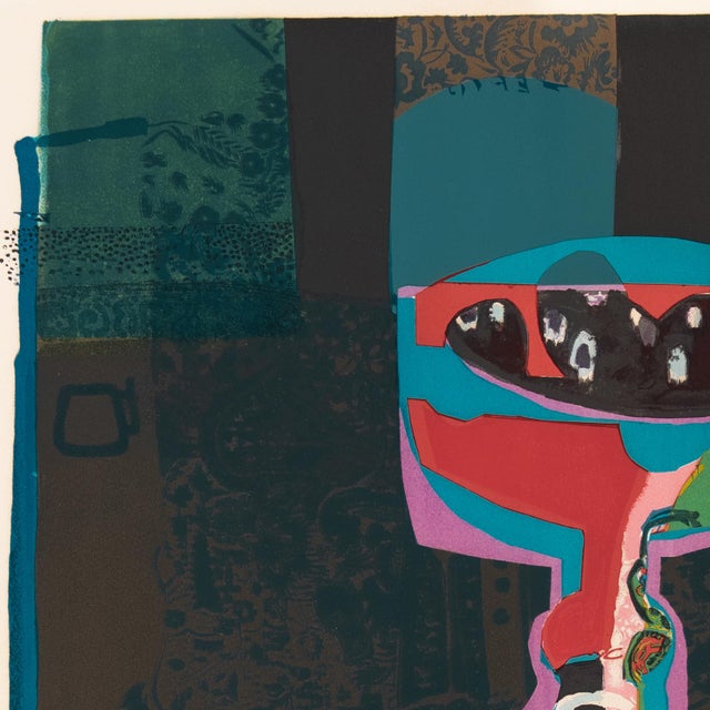 Paper 'Still Life' by Roger Bezombes, Musee National d'Art Moderne, Grand Prix De Rome, Salon d'Automne For Sale - Image 7 of 8