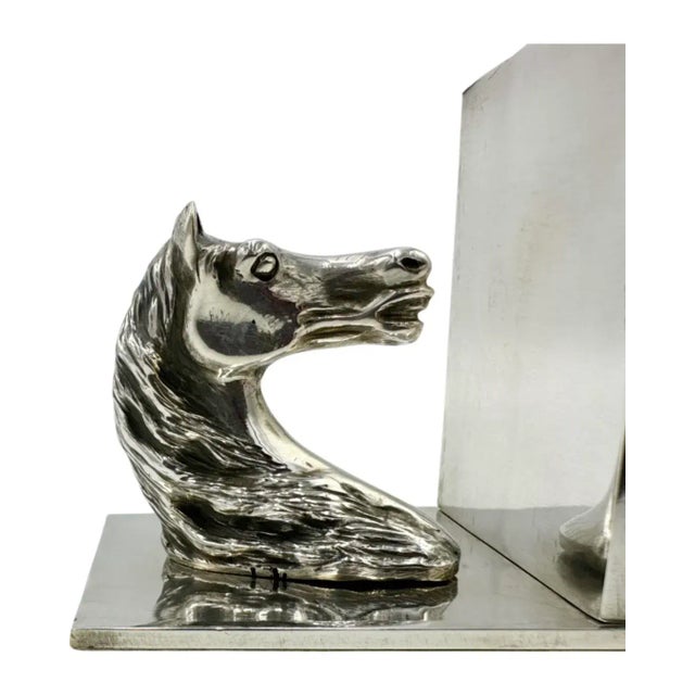 Mid-Century Modern Vintage Hermes Paris Horse Head Pencil Holder Desk Accessory Equestrian For Sale - Image 3 of 12