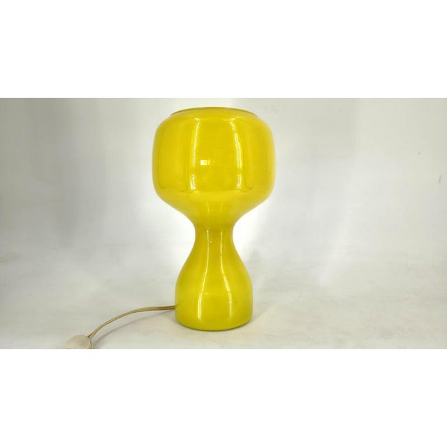 Glass Vintage Tahitit Table Lamp by Jean-Paul Emonds-Alt for Philips, 1960s For Sale - Image 7 of 10