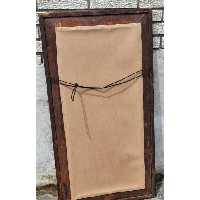 Traditional Antique 19th Century American Walnut Mirror Federal Style Gold Gilt Frame For Sale - Image 3 of 18