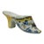 Small 18th Century Polychrome Earthenware Shoe Slippery from Makkum, Netherlands For Sale
