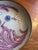 1970s Vintage Japanese Ware Hand Painted Porcelain and Brass Bowl For Sale - Image 5 of 7