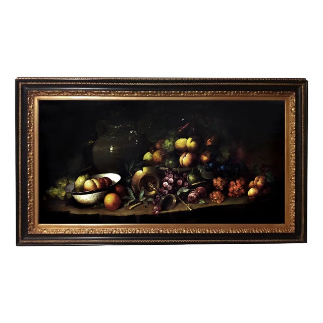 Salvatore Marinelli, Italian Still Life, 2008, Oil on Canvas, Framed For Sale