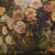 Painting: Still Life with Flowers, ca. 1900; oil on hardboard; signed lower right, illegible; original frame made of wood,...