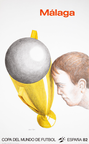 Roland Topor, Málaga, Lithograph