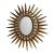 Vintage Italian Gilded Wood 19 Century Sunburn Mirror. For Sale