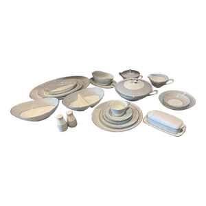 Vintage Noritake Dinnerware Set + Accessories - 99 Pcs