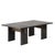 Arnold Dark Concrete and Dark Oak Wedges Coffee Table by Eberhart Furniture Dimensions: D 110 x W 65 x H 38 cm. Materials:...