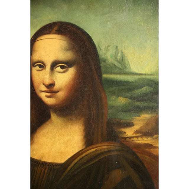 Contemporary Mid 20th Century Mona Lisa - After Leonardo For Sale - Image 3 of 6