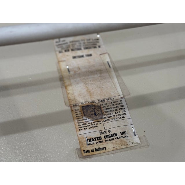 1960s 1960s Milo Baughman for Thayer Coggin - Pair Cane + Metal Peacock Chairs - Organic Modern For Sale - Image 5 of 10