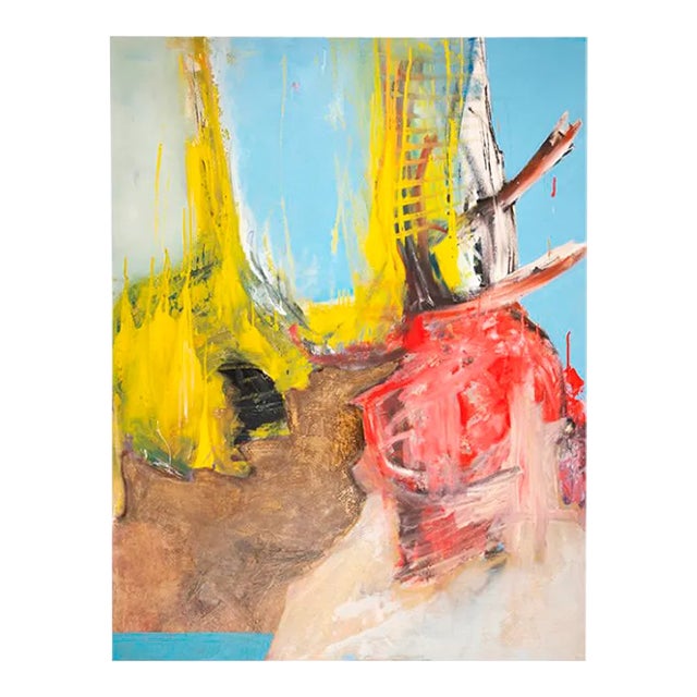 Detlef Hagenbäumer, Lemon Tree, Acrylic on Canvas For Sale