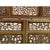 Chinese Cow Ox Cranes Motifs Wood Wall Panel Window Screen For Sale - Image 14 of 14