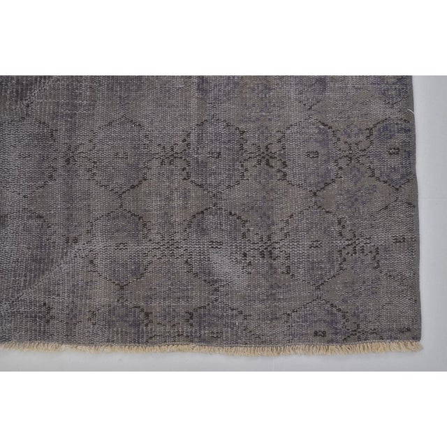 Large Vintage Turkish Distressed Wool Rug For Sale In Phoenix - Image 6 of 9