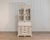 European two-part vitrine cabinet with fine carvings, circa 1790 For Sale - Image 13 of 17