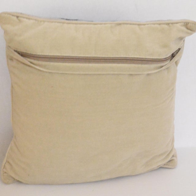 Traditional Vintage Great Dane Needlepoint Pillow For Sale - Image 3 of 3