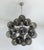 Italian 21st Century Nova Polished Nickel Smoky Murano Sputnik Chandelier by Fabio LTD For Sale - Image 3 of 8