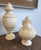 Enrique Garcel Vintage Enrique Garcel Neoclassical Style Fluted Tessellated Bone Lidded Urns - Set of 3 For Sale - Image 4 of 16