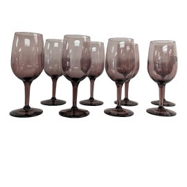 Example of Libbey Glass Co. Wine Glasses and Goblets