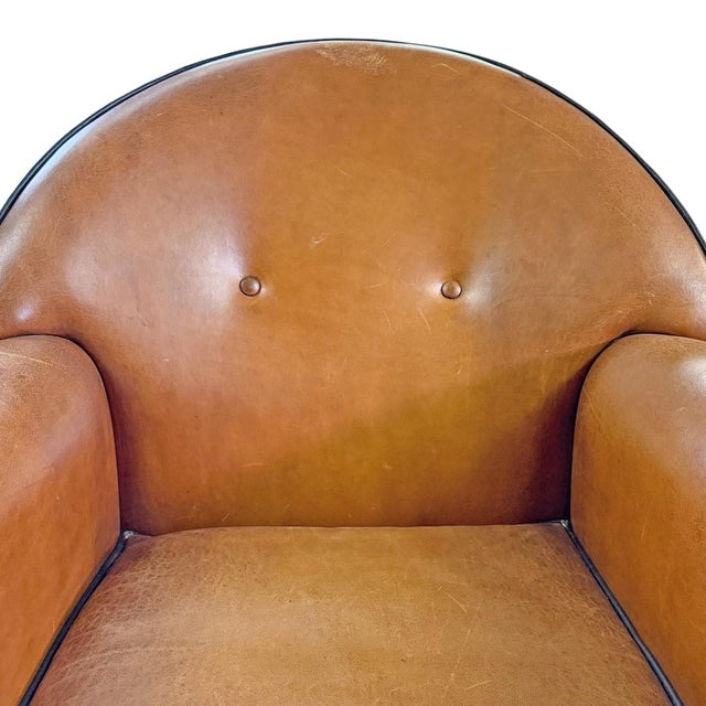 Pair of Club Chairs by Bart Van Bekhoven For Sale - Image 9 of 16