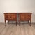 A pair of Italian cherry nightstands incorporating antique elements, supplied by Antonio's, S.F.