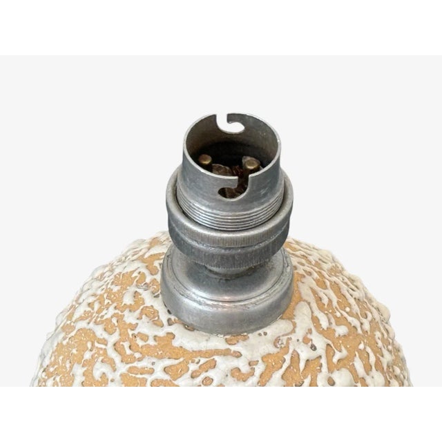 Jean Besnard, French Art Deco, Ceramic, Table Lamp, France, 1960s For Sale - Image 4 of 10