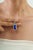 Artisan 13.98 Ct Lapis Lazuli Cabochon Pendant With Braided Border in 925 Sterling Silver For Sale - Image 6 of 12