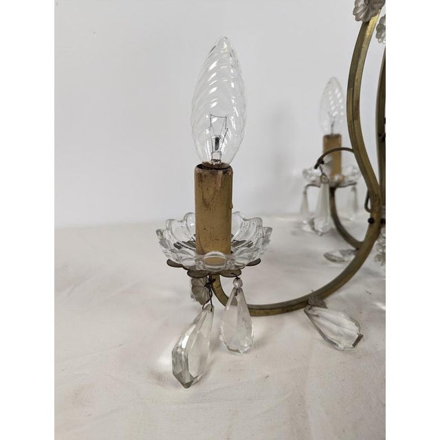 Neo-Classic Chandelier, 1940s For Sale - Image 3 of 5