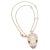 Contemporary Bulgari Serpenti Pave Diamond Rubellite Rose Gold Large Pendant Necklace For Sale - Image 3 of 13
