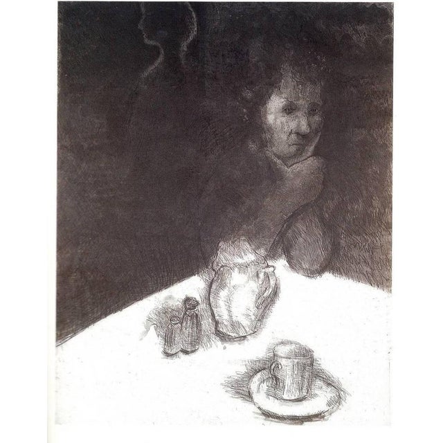 Etching and aquatint on Fabriano Rosaspina paper. Hand signed and dated lower right: “George Segal 87”. Edition of 60...