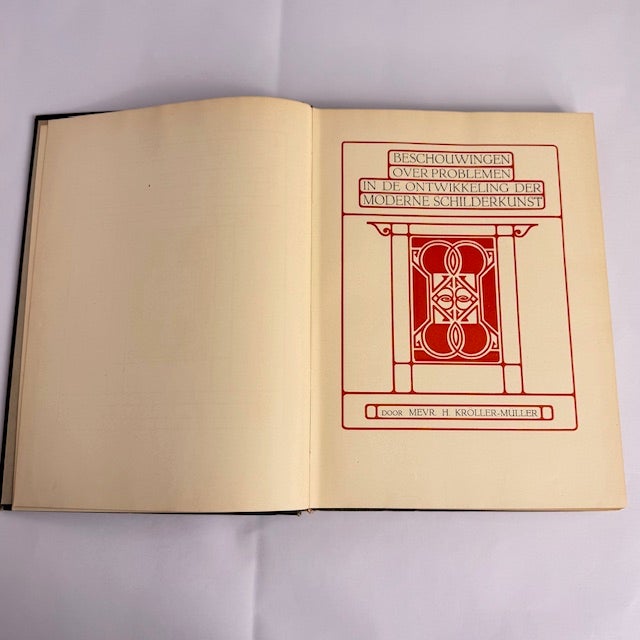 A significant 1925 publication by Helene Kröller-Müller, one of the most influential early collectors of modern art and a...