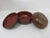 Brick Red Burmese Lacquer Box For Sale - Image 8 of 11
