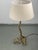 Vintage Bouclé Shade Curly Wavy Free Form Table Lamp, 1960s For Sale - Image 9 of 18