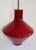 Italian Red Murano Glass Pendant Lamp, 1950s For Sale - Image 13 of 13