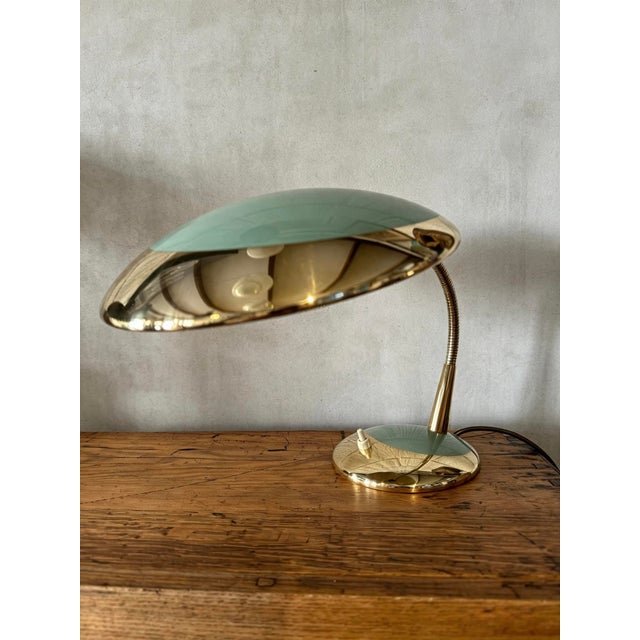 Wood Gooseneck Table Lamp from Hala, 1950s For Sale - Image 7 of 11