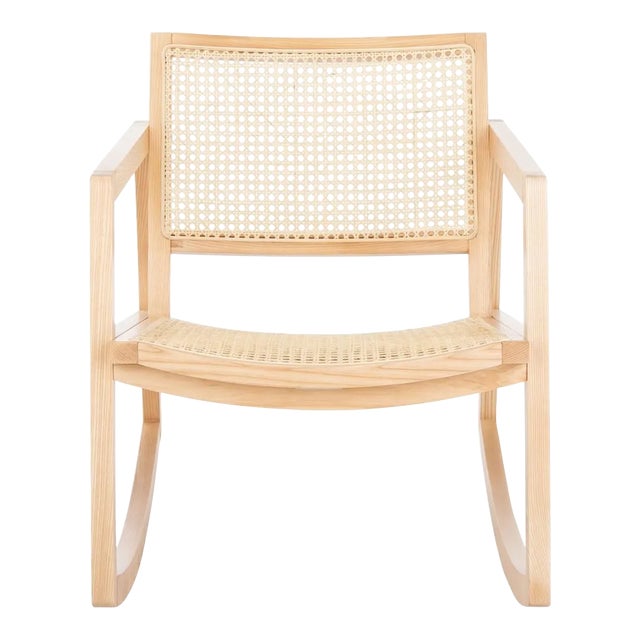 Perth Rattan Rocking Chair Natural Chairish