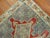 Green Fine Blue Red Antique Persian Senneh Rug For Sale - Image 8 of 18