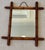 Antique French Faux Bamboo Mirror For Sale - Image 4 of 18