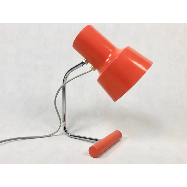 Mid-Century Table Lamp attributed to Josef Hurka for Napako, 1970s For Sale - Image 9 of 12