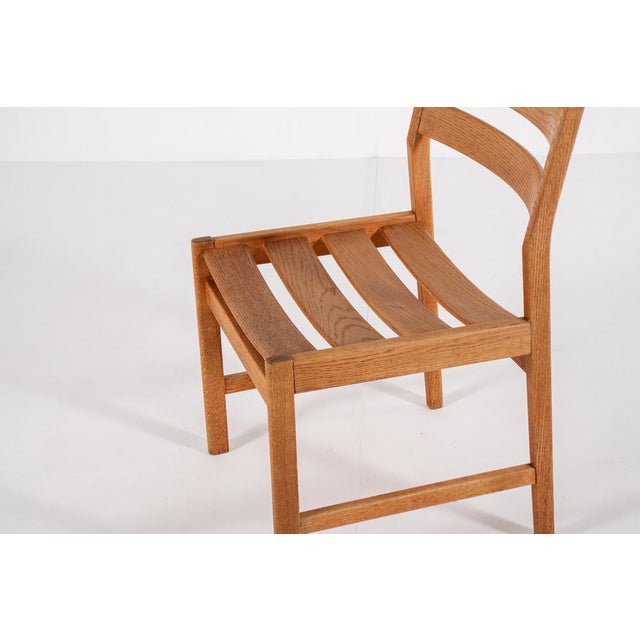 Oak Dining Chairs by Kurt Østervig for K.P. Møbler, 1960s, Set of 4 For Sale - Image 12 of 14