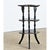 A French ebonized étagère from the 1870s, combining practical storage with refined decorative detailing. The three-tier...